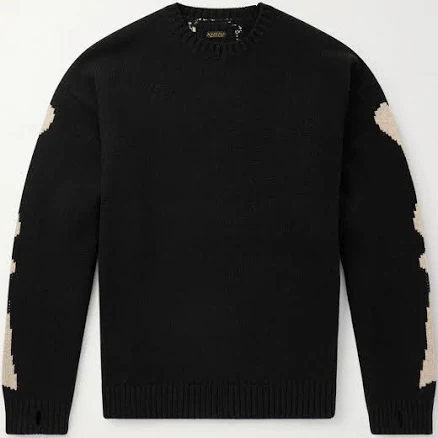 KAPITAL Men's Oversized Wool Sweater