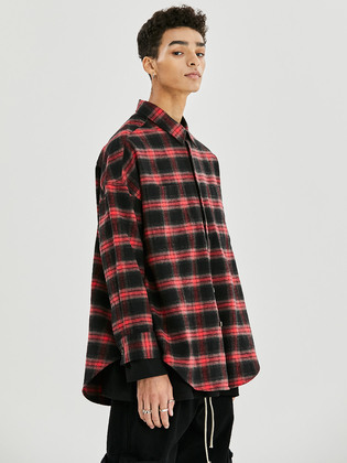 Paris Check Over-fit Shirt