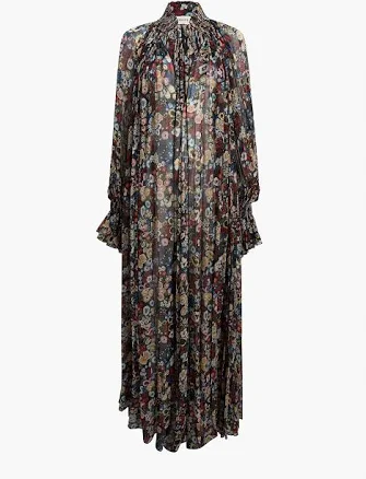 Khaite Women's Edgar Floral Maxi Dress