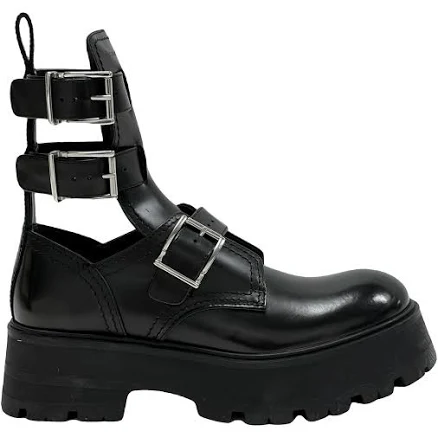 Leather Platform Shoes