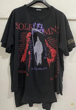 Raf Simons Layered Graphic-Print T-shirt