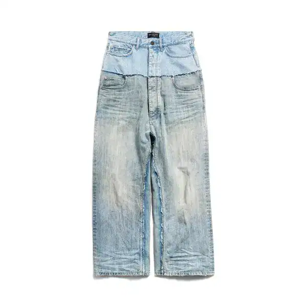 Cut-up Baggy Pants