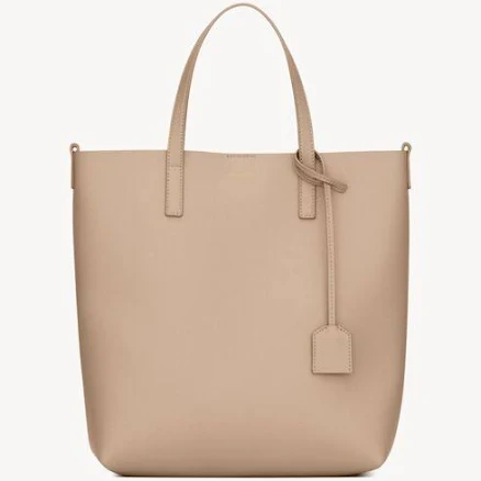 Saint Laurent Women Shopping Leather Tote Bag