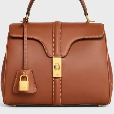 Women Celine 16 Small Leather