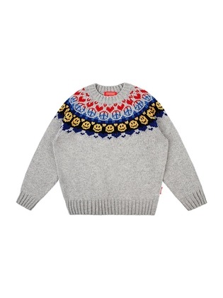 Nordic Pattern Sweater Pullover