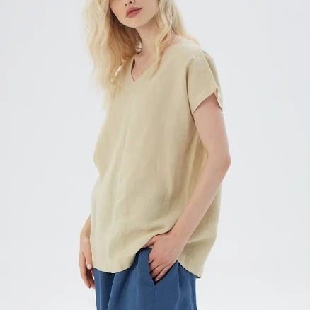 Organic Linen Blouse