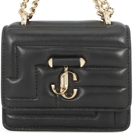 Jimmy Choo Varenne Avenue Quad Leather Black