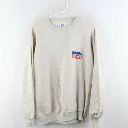 Vintage Sweaters | Vtg 90s Emi Records Bang! Corey Hart Sweatshirt | Color: Gray | Size: L | Voguesquared's Closet