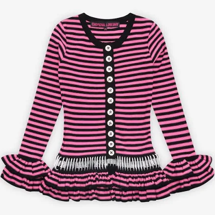 Chopova Lowena Women's Ruffle Carabiner Cardigan