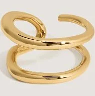 Kinn Studio Lena Double Passage Sculptural Ring/Ear Cuff