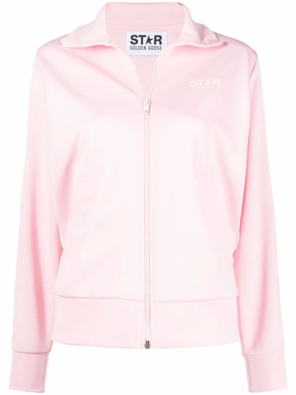 High Neck Zip-up Track Jacket