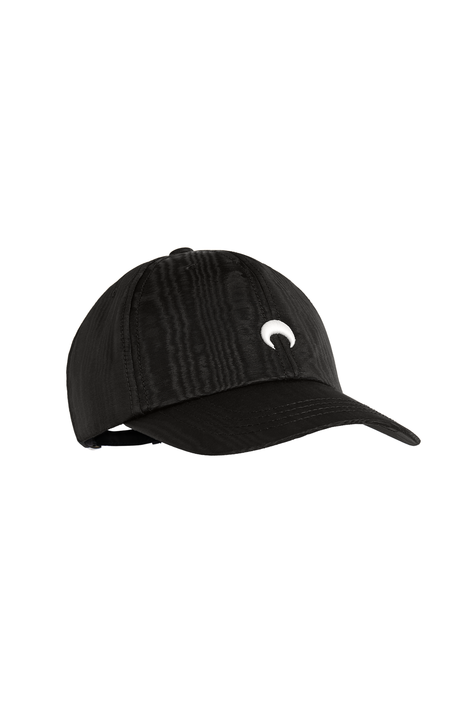 Crescent-moon Moire Cap