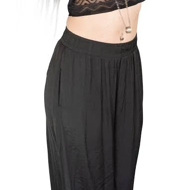Tribal Mesh Leatherette Trim Crop Top