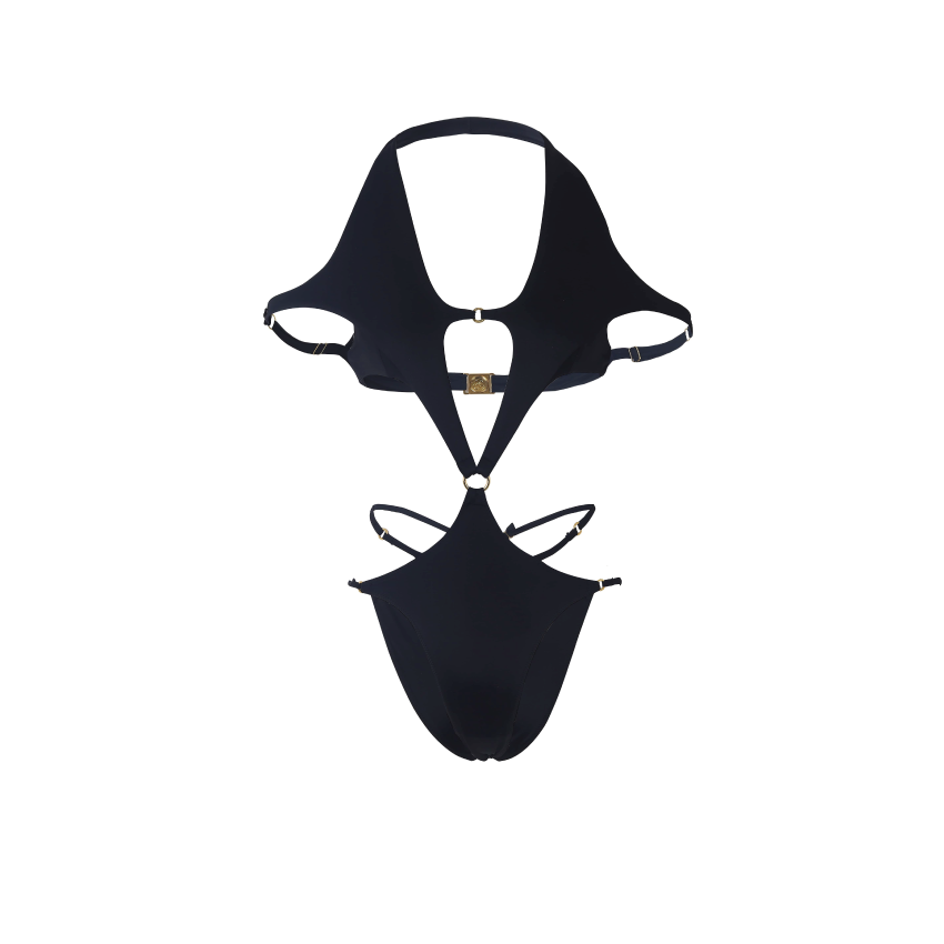 Black Bat One Piece Swimsuit