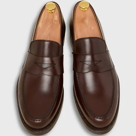 Sid Mashburn Italian Calfskin Penny Loafers