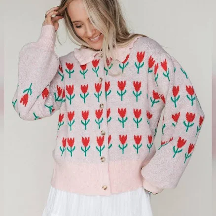 Three Bird Nest Women's Sweet Petals Cardigan