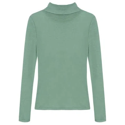LEI Avery Wool Tencel Turtleneck T-shirt