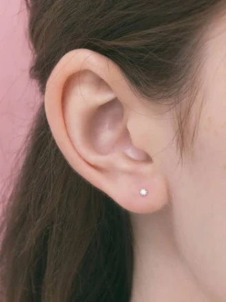 ENGBROX tiny cubic earring