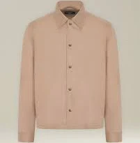Cashmere Blend Shirt Jacket