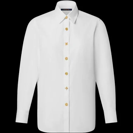 Louis Vuitton Monogram Button Shirt