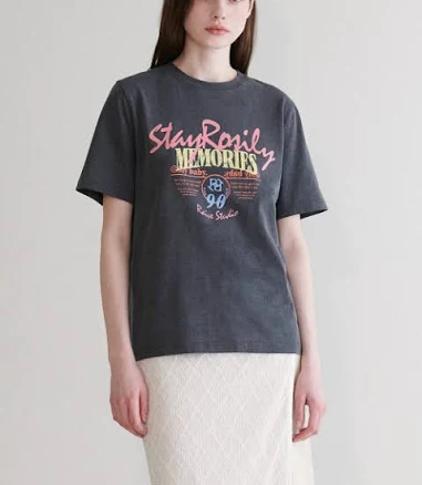 RAIVE Vintage Print T-shirt