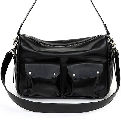 YEOMIM camera bag crinkle black