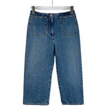 CHANEL Blue Wide Leg JeansCHANEL Blue Wide Leg Jeans