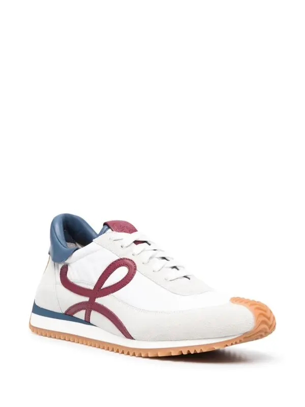Flow Runner Leather Sneakers