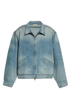 Blue Denim Work Jacket