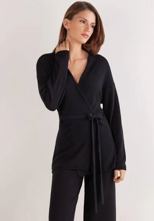 Intimissimi Cashmere Belted Cardigan