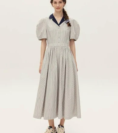 AND YOU Hollywood Shirring Dress