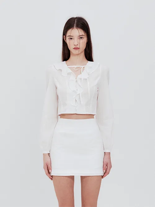 heather Blouse (Ivory)