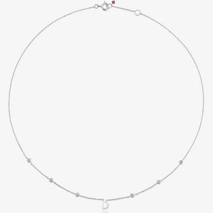 Miss. Doux Silver Necklace
