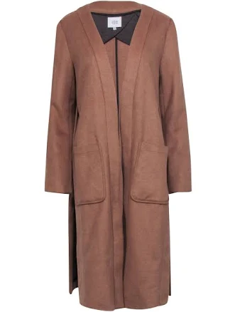J.O.A. Wool Blend Duster Jacket