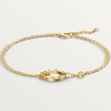 Cartier LOVE bracelet Woman on chain