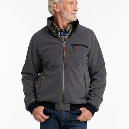 L.L.Bean Men's Reversible Warm-Up Jacket