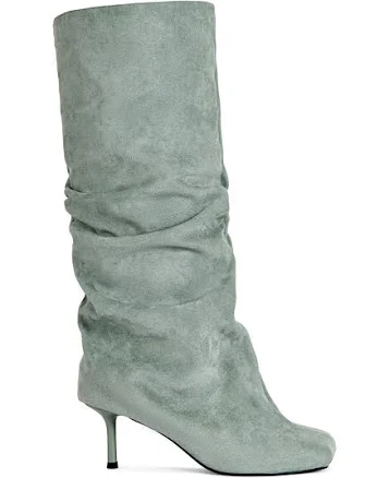 AZALEA WANG Randall Slouchy Boots Womens
