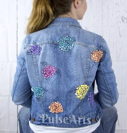 Hand Painted Denim Jacket