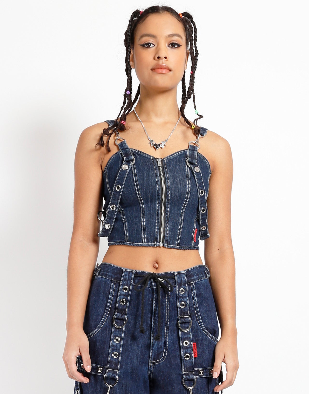 Denim Ever Ready Corset
