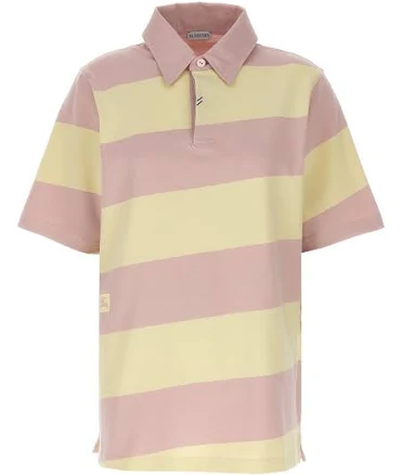 Burberry Striped Polo Shirt Woman