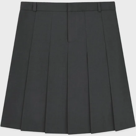 Sinoon Pleated Midi Skirt