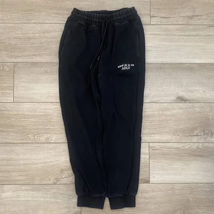 Acme De La Vie Black Joggers Women’s Size 0 (27x26) Casual Elastic