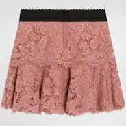 Dolce & Gabbana Lace DG Logo Skirt