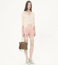 Sangallo shorts with Fleur A Jours Daisy motif