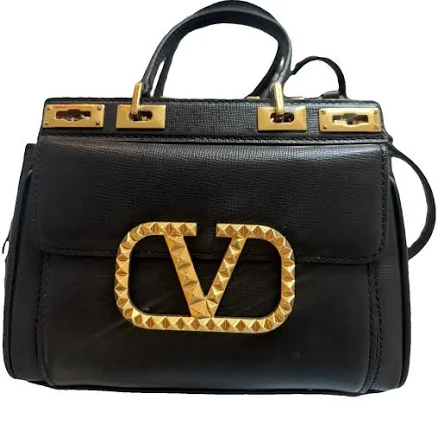 Valentino Garavani Rockstud Alcove Leather Handbag