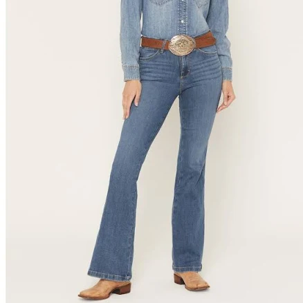 Wrangler Women's Bespoke High Rise Flare Jeans