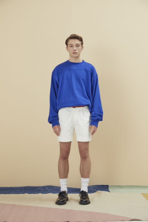 Name Label Padded Sweatshirt