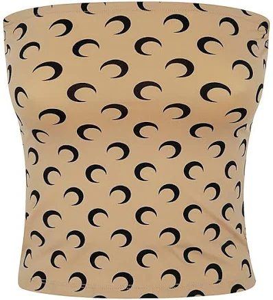 Marine Serre All-Over Moon Printed Top - M