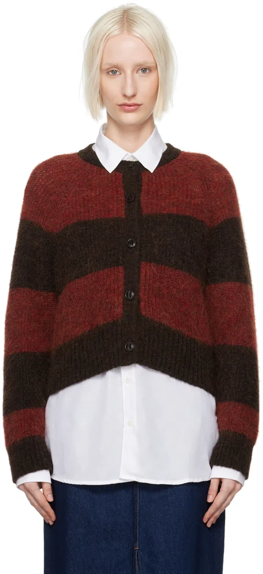 Foxtail Striped Cardigan