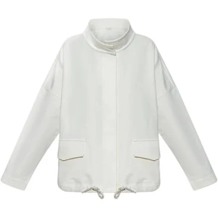 Hanro - Natural Living jacket - women - Cotton/Elastane - M - Neutrals